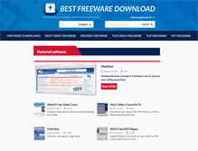 Tablet Screenshot of bestfreewaredownload.com